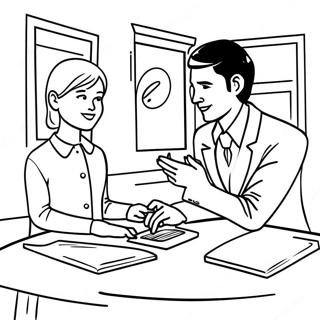 Social Skills Coloring Pages