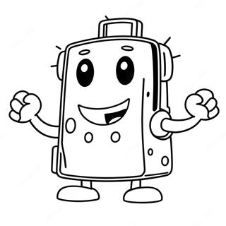 Wow Wow Wubbzy Coloring Page 18660-14739