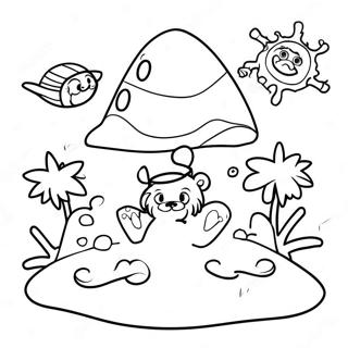 Island Of Misfit Toys Coloring Page 18680-14747