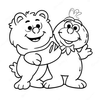 Elmo And Abby Fun Coloring Page 18742-14804