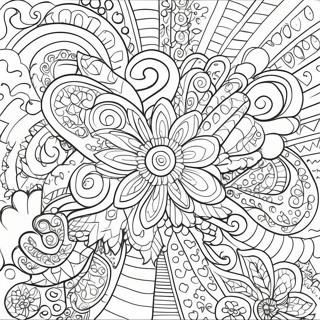 Groovy Patterns Coloring Page 18752-14805