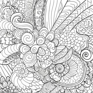 Groovy Patterns Coloring Page 18752-14807