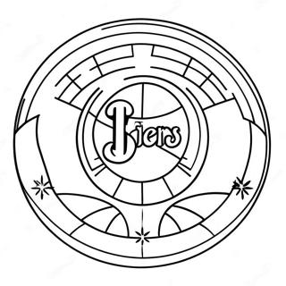 76ers Logo Coloring Page 18862-14890