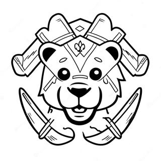 Cub Scout Logo Kleurplaat 18882-14906