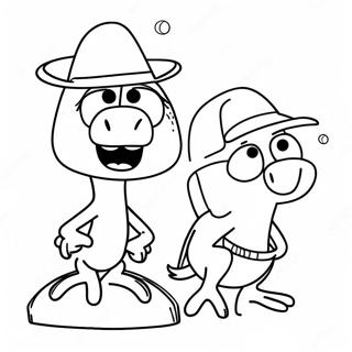 Phineas And Ferb Coloring Pages