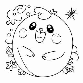 Squishmallow Christmas Coloring Page 18962-14965