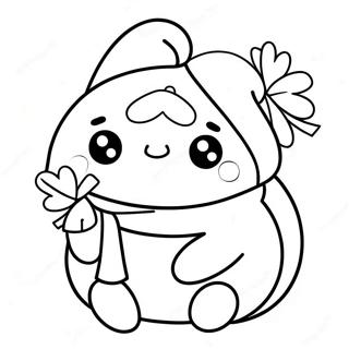 Squishmallow Christmas Coloring Page 18962-14966