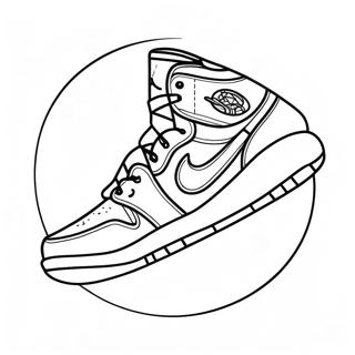 Air Jordan Logo Coloring Page 18972-14984