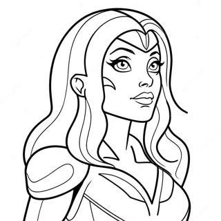 Starfire Coloring Page 18992-14994