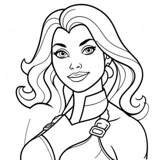 Starfire Coloring Page 18992-14996