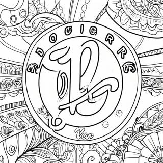 Dodgers Coloring Pages