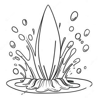 Water Coloring Pages