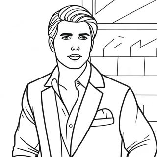 Ken Coloring Pages