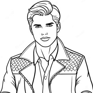 Ken Coloring Pages