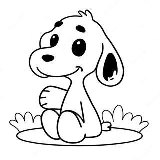 Snoopy Kleurplaat 19062-15056