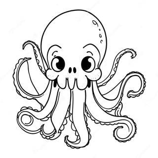 Teenage Kraken Coloring Page 1910-1535