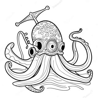 Teenage Kraken Coloring Page 1910-1536