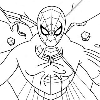 Spiderman Far From Home Coloring Page 19122-15107