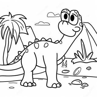 Camp Cretaceous Coloring Pages