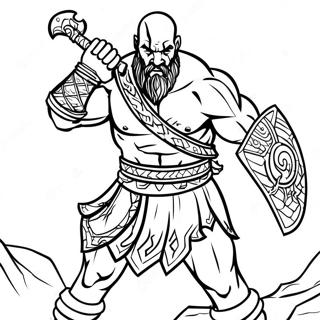 God Of War Coloring Pages