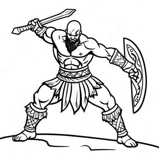 God Of War Coloring Pages