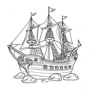 Bucaneers Coloring Pages