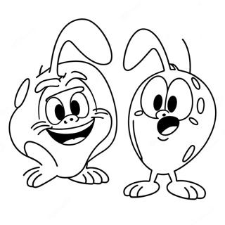 Ren And Stimpy Coloring Pages