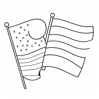 Lgbtq Pride Flag Coloring Page 19302-15236