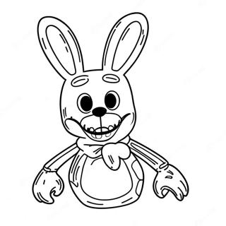 Withered Bonnie Coloring Pages