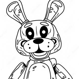 Withered Bonnie Coloring Page 19312-15256