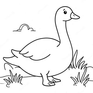 Goose Coloring Pages