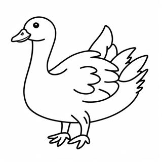 Goose Coloring Page 19342-15274