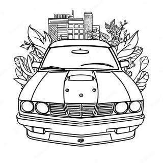 Jdm Car Coloring Page 19372-15317