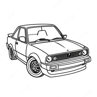 Jdm Car Coloring Page 19372-15318