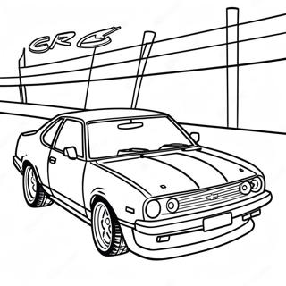 Jdm Car Coloring Page 19372-15320