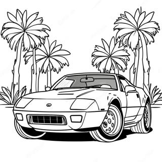 Classic Jdm Sports Car Coloring Page 19373-15312