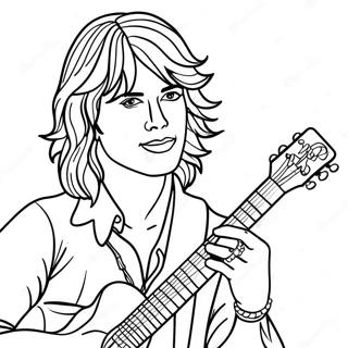 Singer Coloring Pages