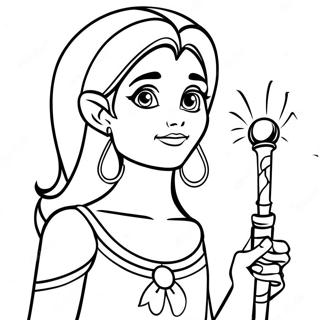 Elena Of Avalor Coloring Pages