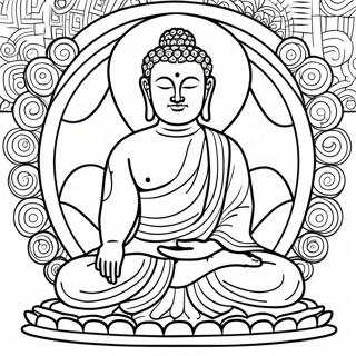 Buddha Coloring Page 19422-15354