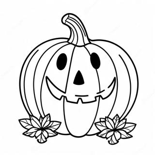 Jack O Lantern Coloring Page 19462-15380