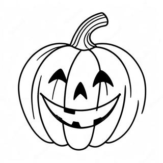 Smiling Jack O Lantern Coloring Page 19463-15381