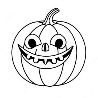 Smiling Jack O Lantern Coloring Page 19463-15382