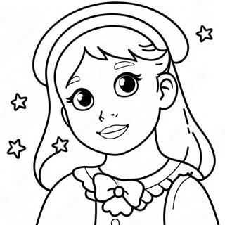 Sophie Foster Magical Adventure Coloring Page 19503-15406