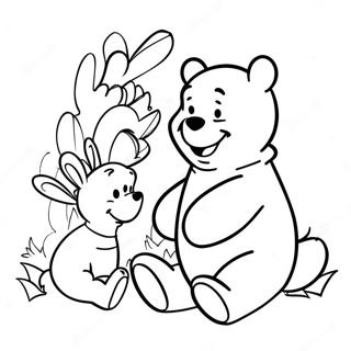 Classic Winnie The Pooh Coloring Page 19522-15426