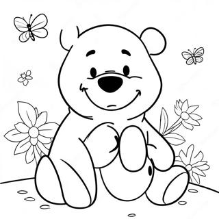 Classic Winnie The Pooh Coloring Page 19522-15428