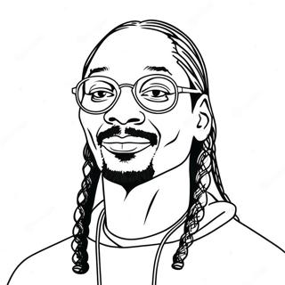 Snoop Dogg Coloring Pages