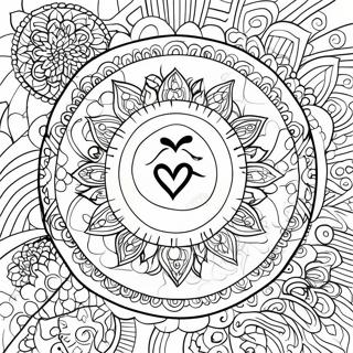 Chakra Coloring Pages