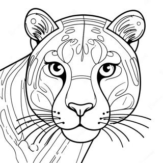 Puma Coloring Page 19592-15478