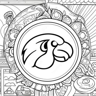 Iowa Hawkeyes Coloring Pages