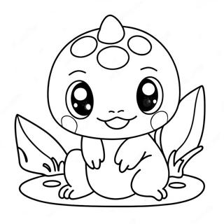 Cute Water Type Pokemon Coloring Page 19663-15539